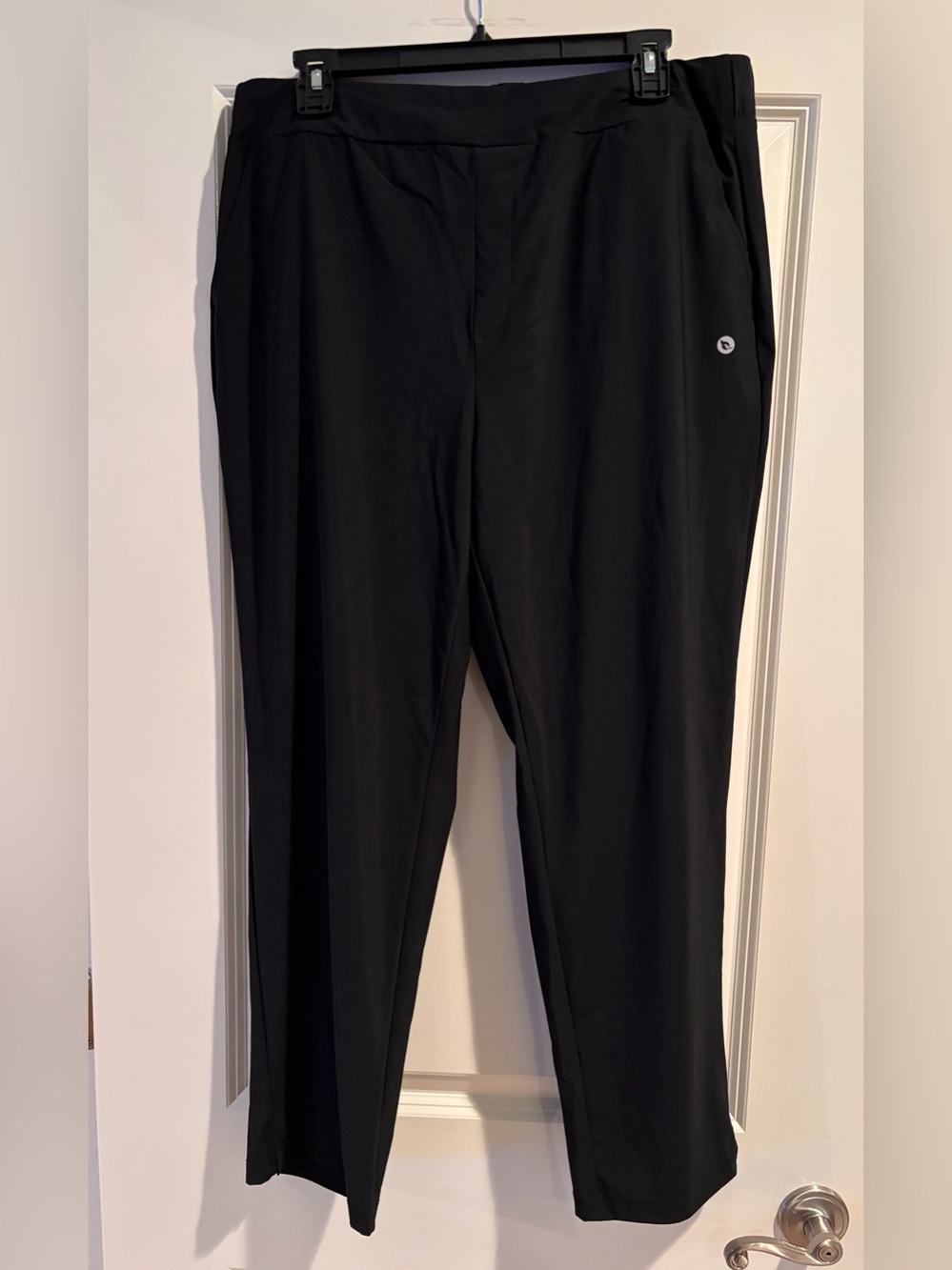 Baleaf Women’s XL Black Golf Pants Stretch Travel Work Athletic NWT